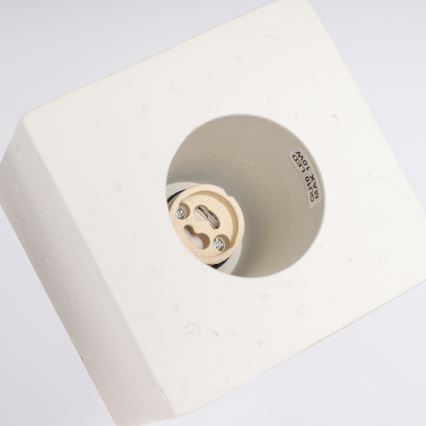 Spotleuchte QUAD 1xGU10/10W/230V Beton/Creme