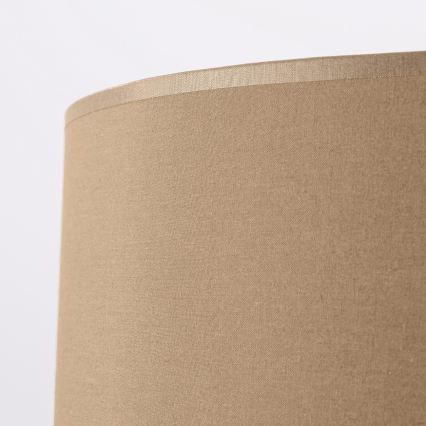 Pendelleuchte mit Kabel NEVIA 1xE27/15W/230V Ø 40 cm taupe