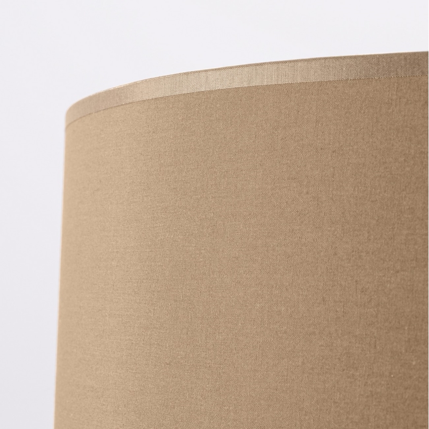 Pendelleuchte mit Kabel NEVIA 1xE27/15W/230V Ø 40 cm taupe