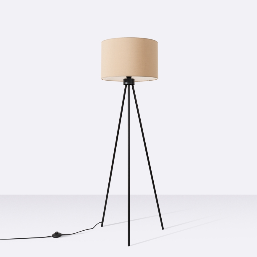 Stehleuchte NEVIA 1xE27/15W/230V taupe