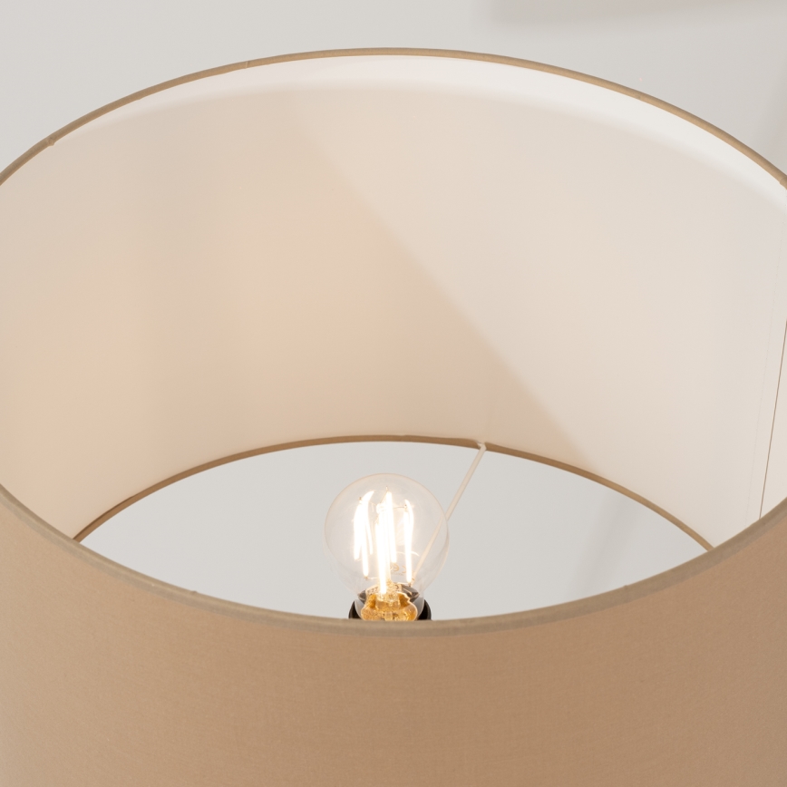 Stehleuchte NEVIA 1xE27/15W/230V taupe