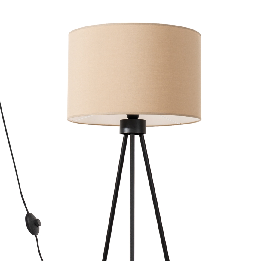 Stehleuchte NEVIA 1xE27/15W/230V taupe