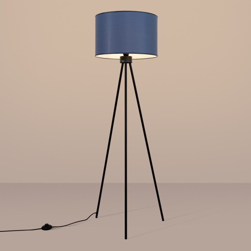 Stehleuchte NEVIA 1xE27/15W/230V blau