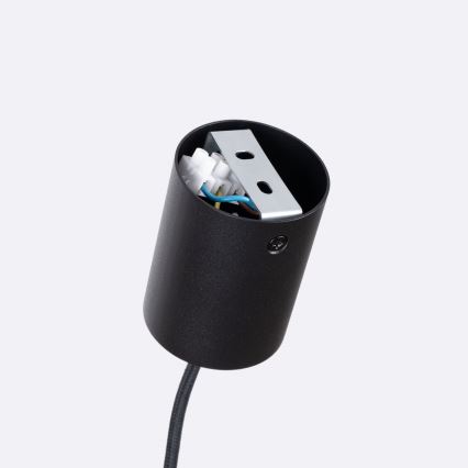 Hängeleuchte an Schnur MULA 1xE27/15W/230V Ø 27 cm blau