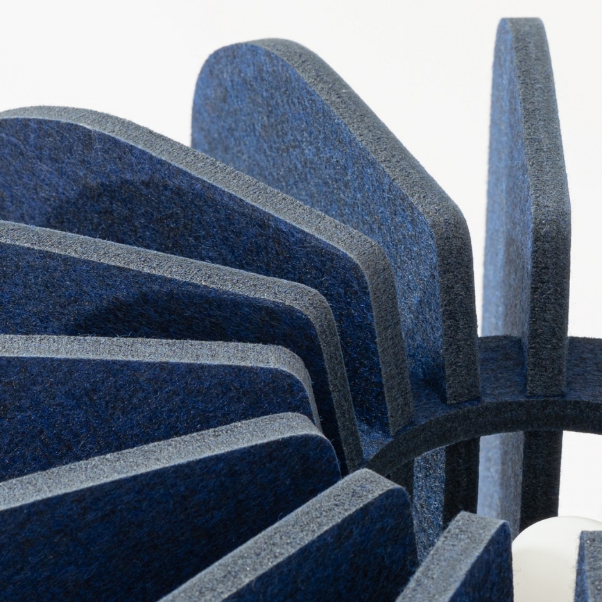 Stehleuchte MULA 1xE27/15W/230V blau