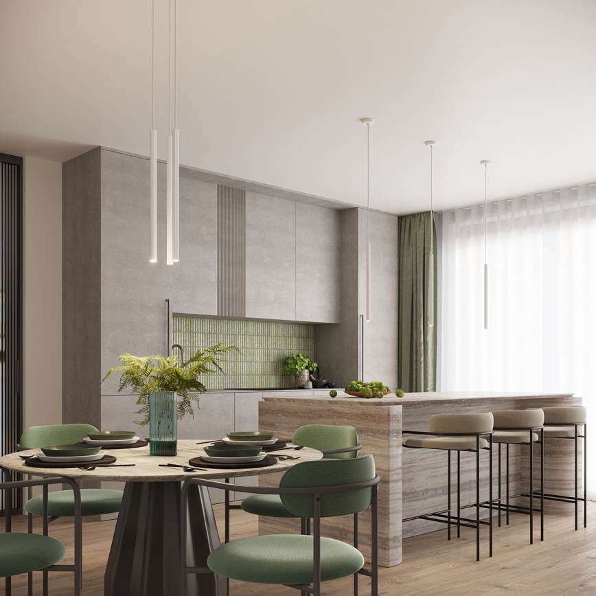 Hängeleuchte an Kabel ARCHE 2xG9/8W/230V weiß