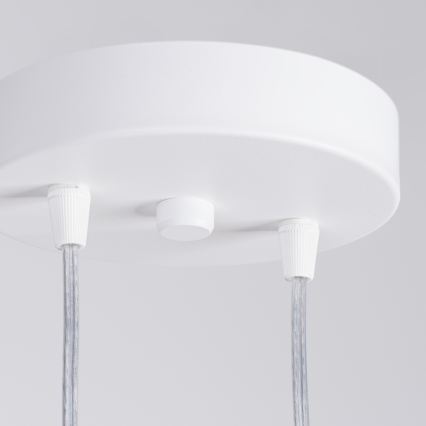 Pendelleuchte an Kabel LAGOS 2xGU10/10W/230V weiß