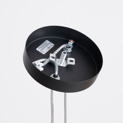 Hängeleuchte mit Seilaufhängung LAGOS 2xGU10/10W/230V schwarz