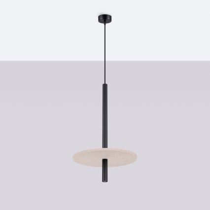 Pendelleuchte an Kabel FELTRO 1xG9/8W/230V schwarz/creme