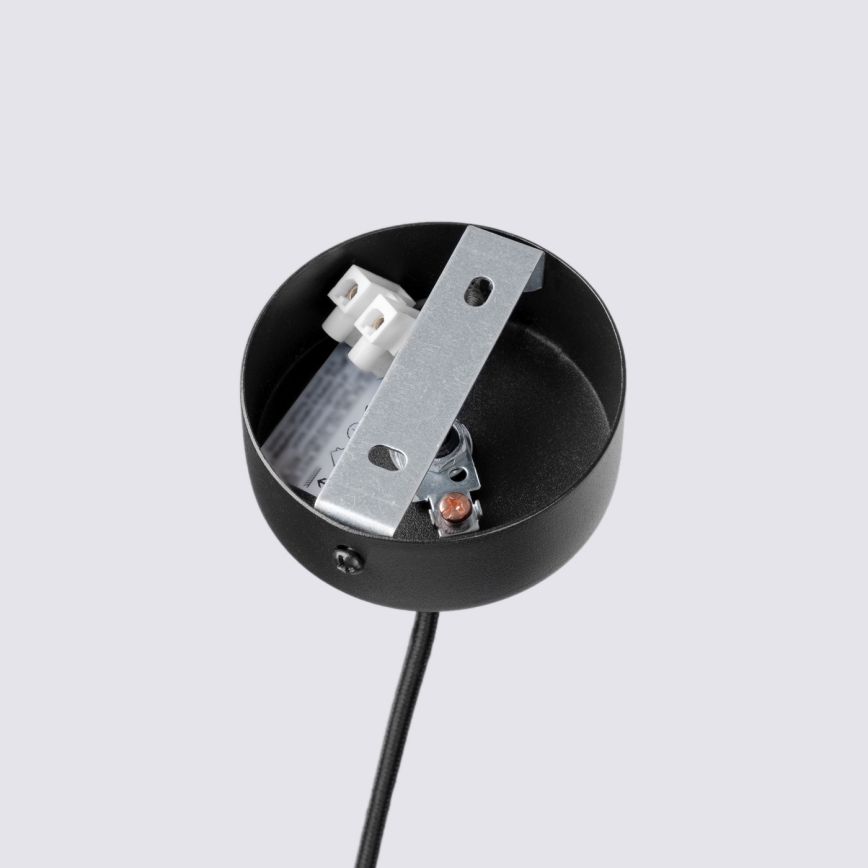 Pendelleuchte FELTRO mit Kabelaufhängung, 1xG9/8W/230V, schwarz/gelb