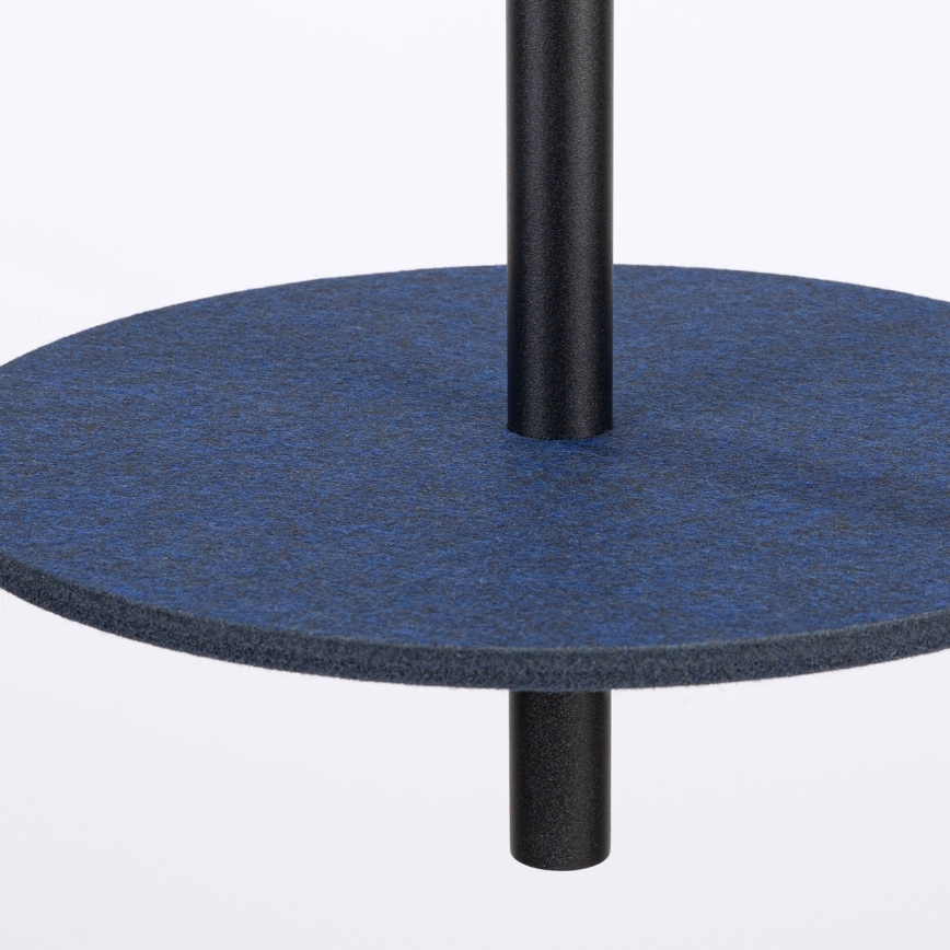 Kabelpendelleuchte FELTRO 1xG9/8W/230V schwarz/blau