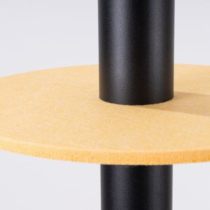 Hängeleuchte PELTA mit Kabelaufhängung 1xGU10/10W/230V, schwarz/gelb