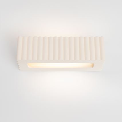 Wandleuchte RIGATA 1xE27/15W/230V Keramik/weiß