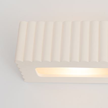 Wandleuchte RIGATA 1xE27/15W/230V Keramik/weiß