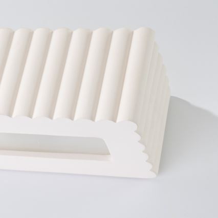 Wandleuchte RIGATA 1xE27/15W/230V Keramik/weiß