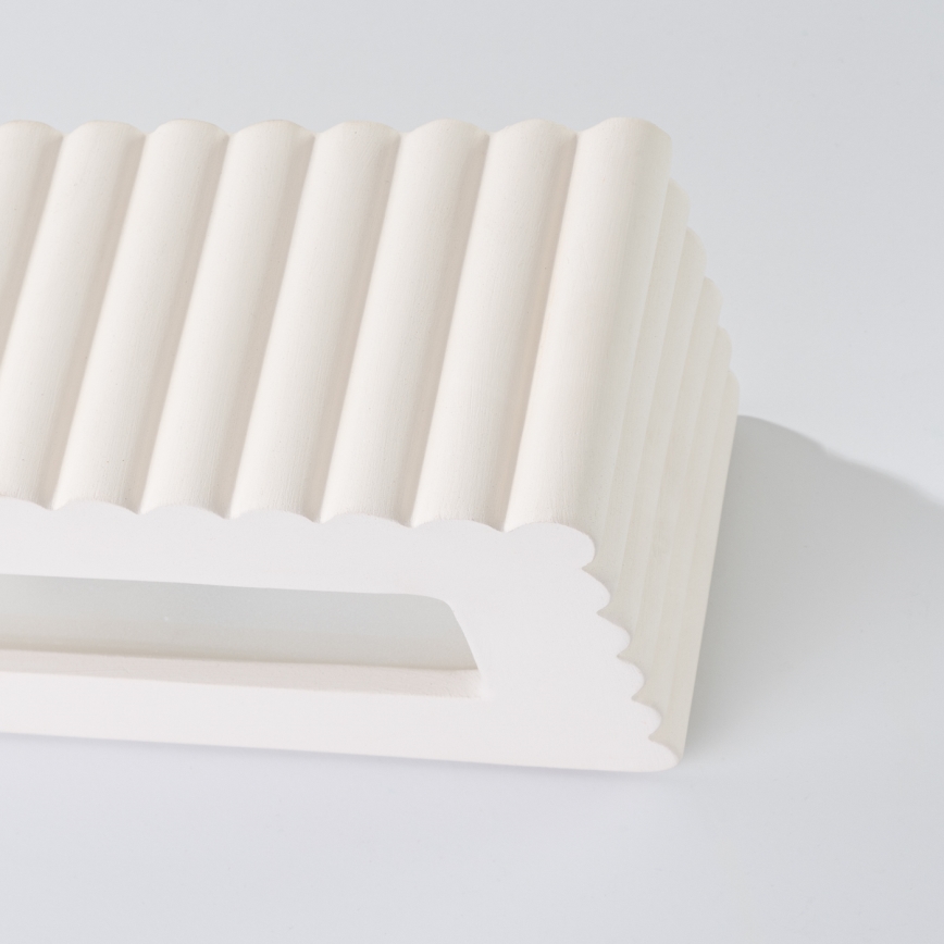 Wandleuchte RIGATA 1xE27/15W/230V Keramik/weiß