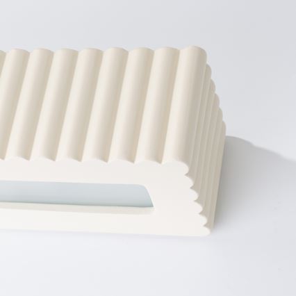 Wandleuchte RIGATA 1xE27/15W/230V Keramik/cremefarben