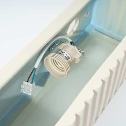 Wandleuchte RIGATA 1xE27/15W/230V Keramik/cremefarben