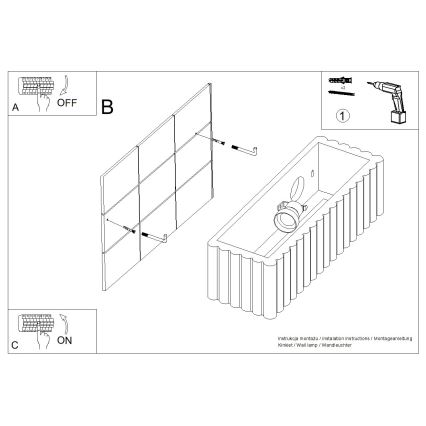 Wandleuchte RIGATA 1xE27/15W/230V Keramik/grün