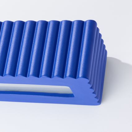 Wandleuchte RIGATA 1xE27/15W/230V Keramik/blau