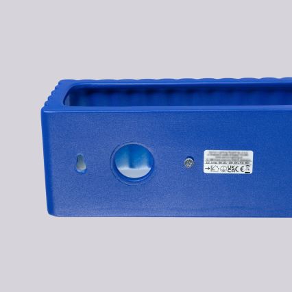 Wandleuchte RIGATA 1xE27/15W/230V Keramik/blau