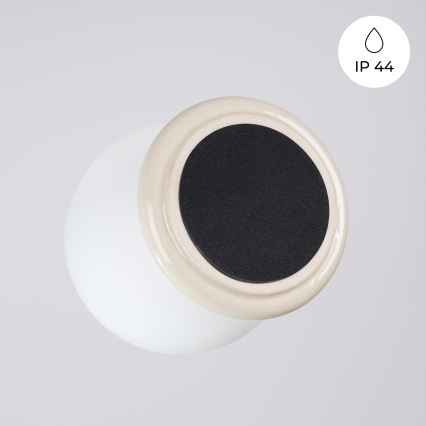 Badezimmer-Wandleuchte ZORI 1xG9/8W/230V IP44 beige