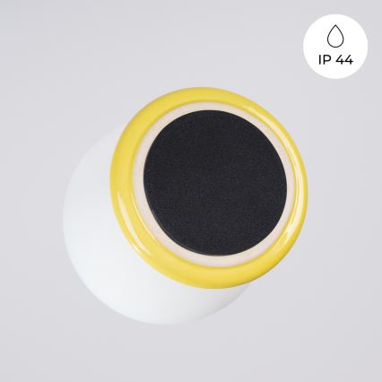 Badezimmer-Wandleuchte ZORI 1xG9/8W/230V IP44 gelb