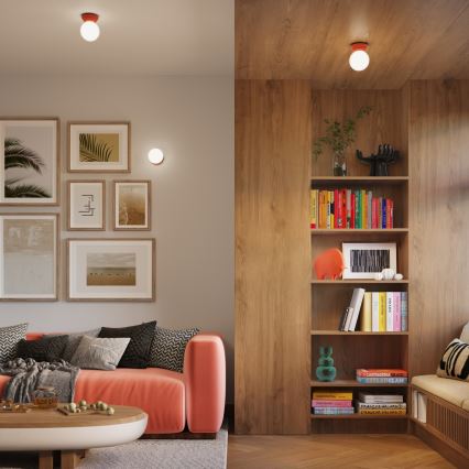 Badezimmer-Wandleuchte ZORI 1xG9/8W/230V IP44 rosa