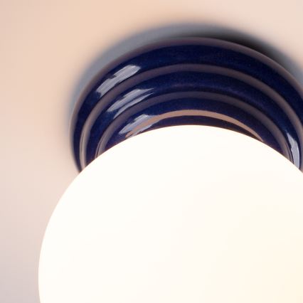 Badezimmer-Wandleuchte ZORI 1xG9/8W/230V IP44 blau