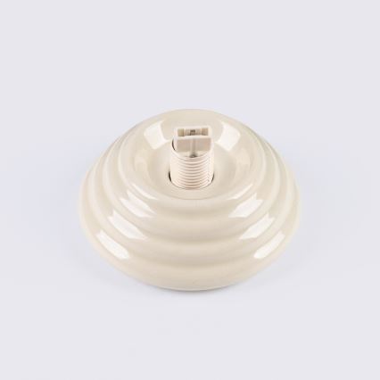 Badezimmer-Deckenleuchte ZORI 1xG9/8W/230V Ø 12 cm IP44 beige