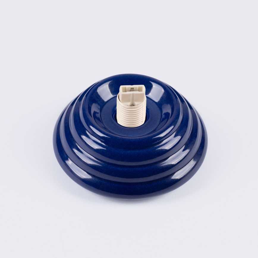 Deckenleuchte für Badezimmer ZORI 1xG9/8W/230V Ø 12 cm IP44 blau