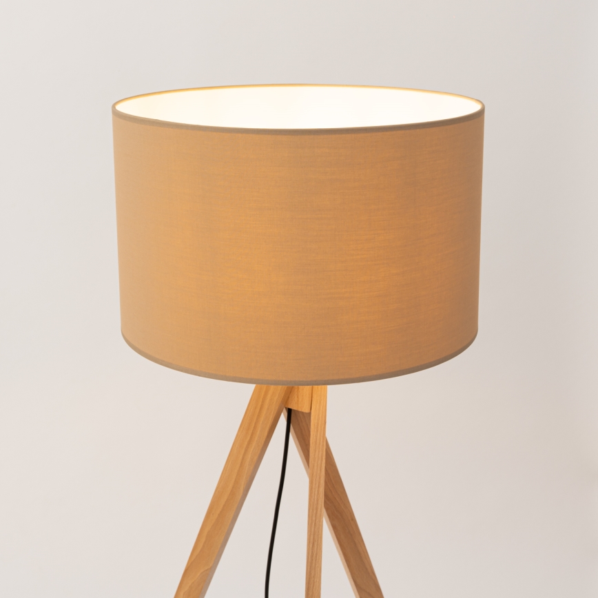 Stehleuchte NATT 1xE27/15W/230V Taupe