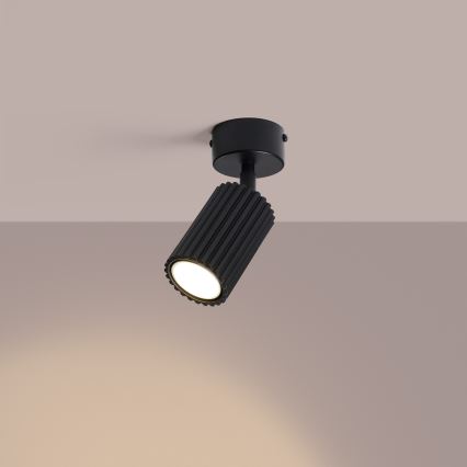 KARBON Spotleuchte 1x GU10/10W/230V, schwarz