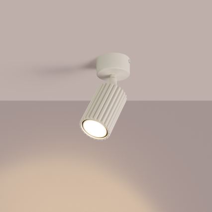 Spotleuchte KARBON 1xGU10/10W/230V cremefarben
