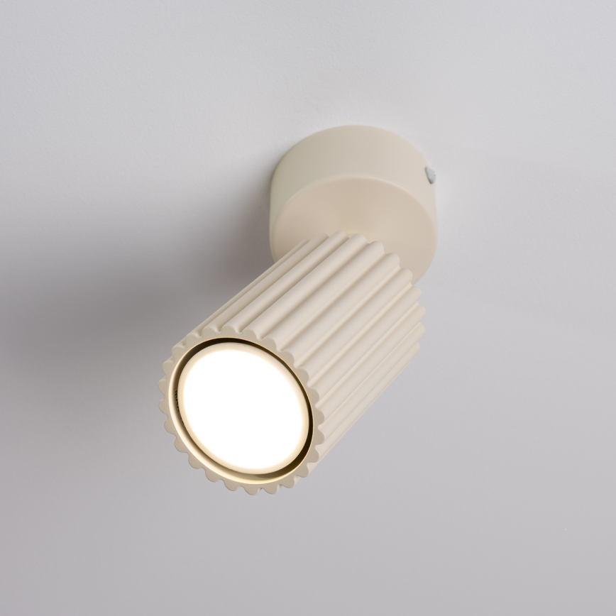 Spotleuchte KARBON 1xGU10/10W/230V cremefarben
