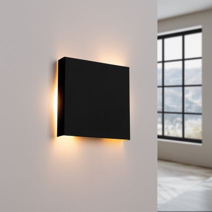 Wandleuchte VANTA 2xG9/8W/230V schwarz