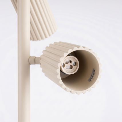 Stehleuchte KARBON 3xGU10/10W/230V cremefarben