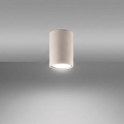 Spotleuchte LAGOS 1xGU10/10W/230V 10 cm cremefarben