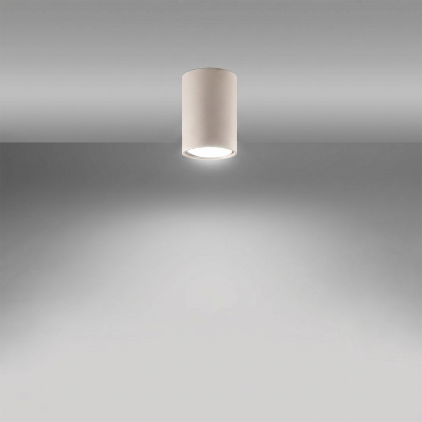 Spotleuchte LAGOS 1xGU10/10W/230V 10 cm cremefarben