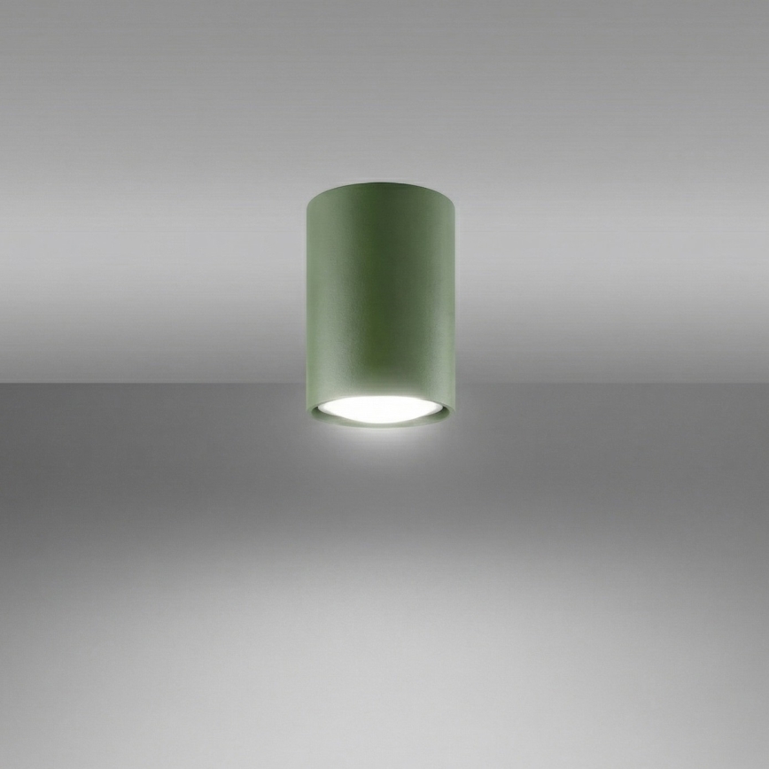 Spotleuchte LAGOS 1xGU10/10W/230V 10 cm grün