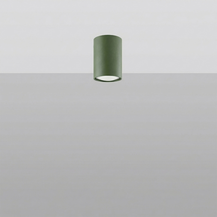 Spotleuchte LAGOS 1xGU10/10W/230V 10 cm grün