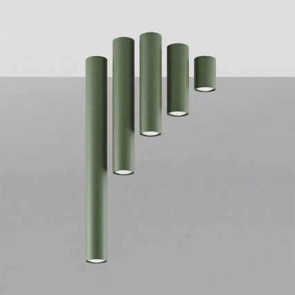 Spotleuchte LAGOS 1xGU10/10W/230V 10 cm grün