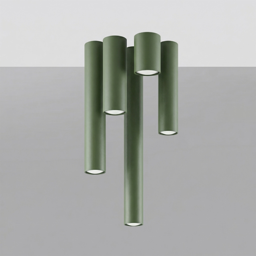 Spotleuchte LAGOS 1xGU10/10W/230V 10 cm grün