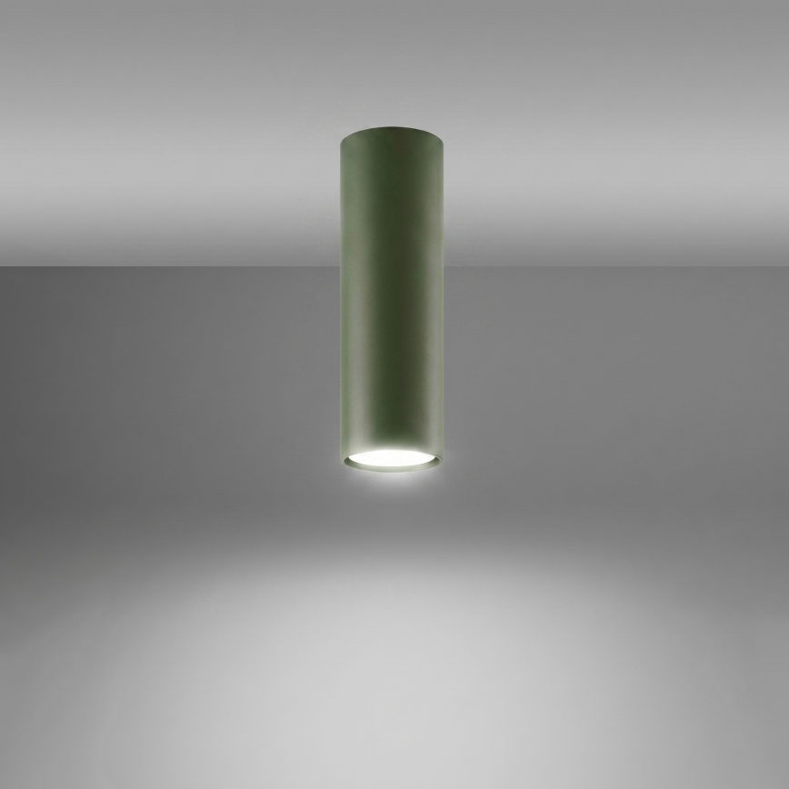 Deckenspot LAGOS 1xGU10/10W/230V 20 cm grün