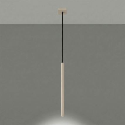 Hängeleuchte an Kabel PASTELO 1xG9/8W/230V taupe