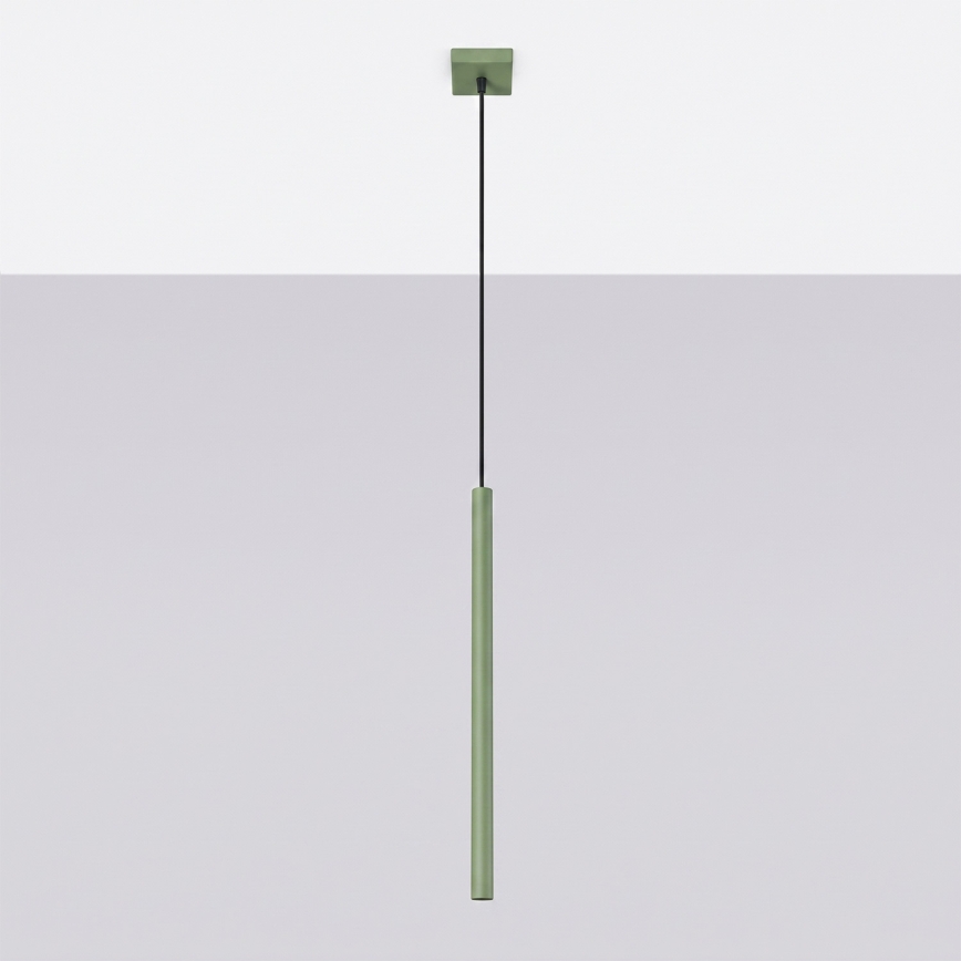Pendelleuchte an Kabel PASTELO 1xG9/8W/230V grün