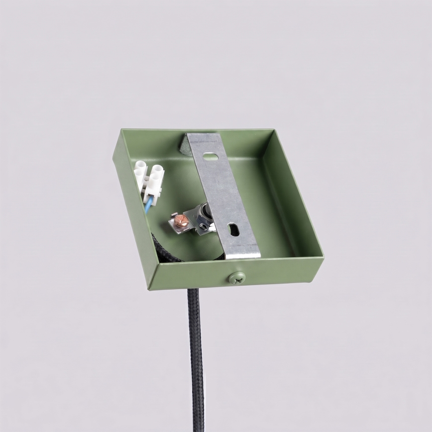 Pendelleuchte an Kabel PASTELO 1xG9/8W/230V grün