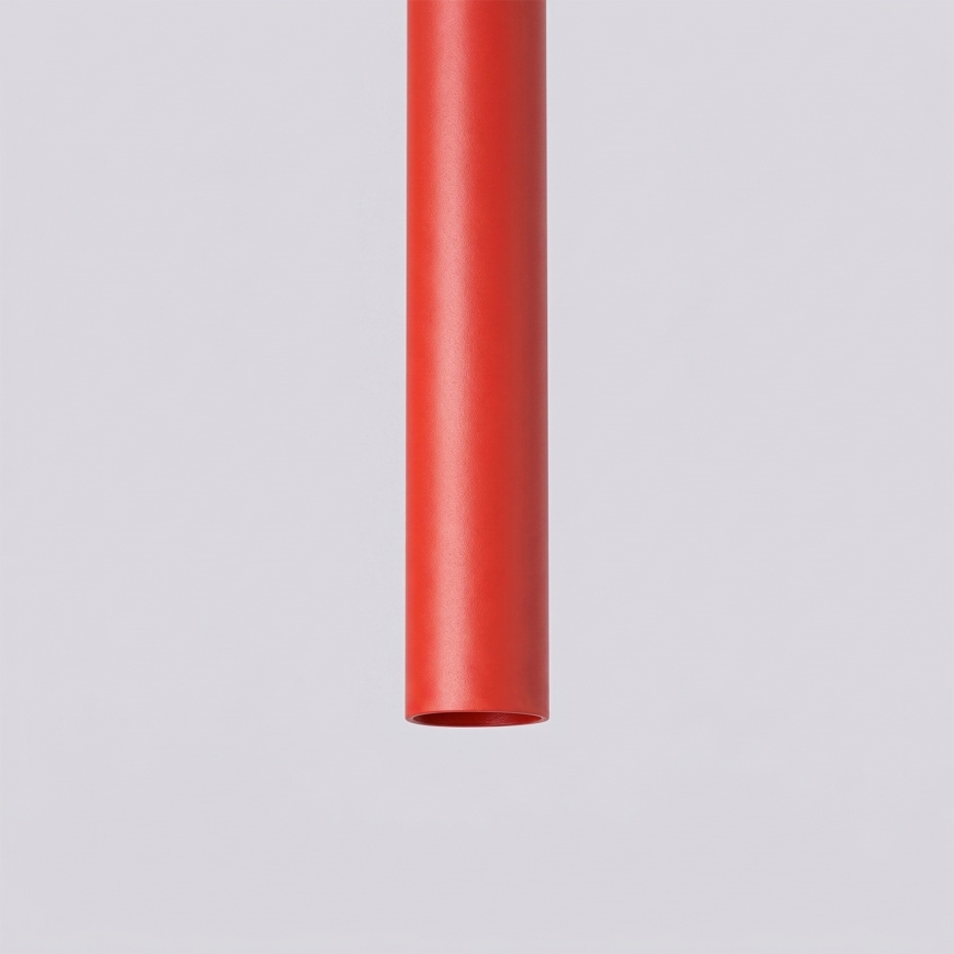 Hängeleuchte an Kabel PASTELO 1xG9/8W/230V rot