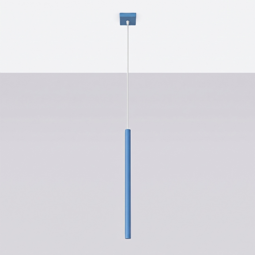 Hängeleuchte PASTELO an Kabel 1xG9/8W/230V blau
