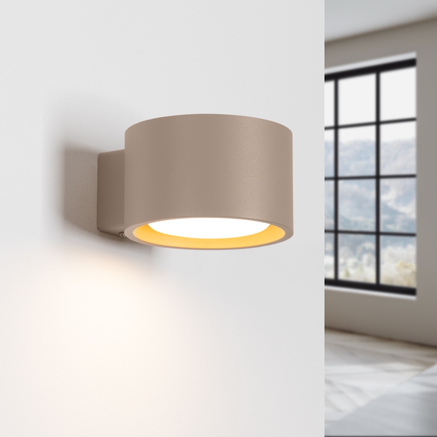 Wandleuchte MODO 1xGX53/10W/230V taupe